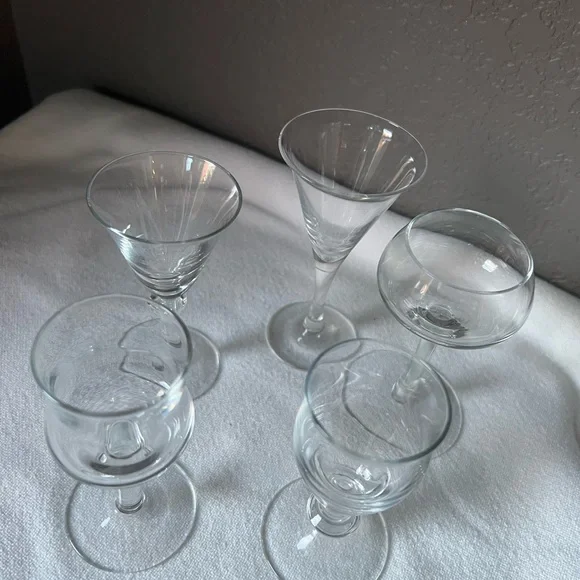 vintage Royal Bavarian Crystal cordial glasses. - Picture 10 of 12